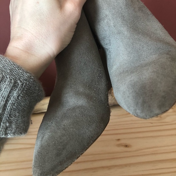 Real suede Zara booties🤍 - Picture 8 of 10